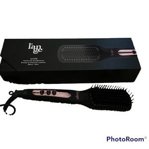 L’ange ceramic hot hairbrush straightener